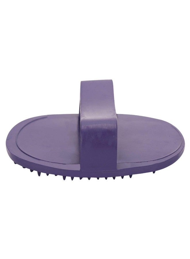 TuffRider Rubber Massage Comb | Horse Riding Equestrian Grooming Comb | Color - Lilac - Image 3